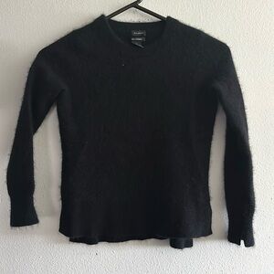 Halogen cashmere sweater black size medium